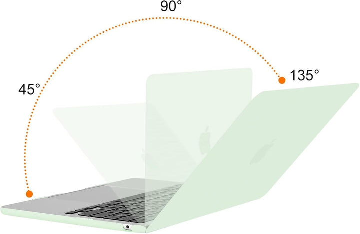 Tea-Green Case Kit with Keyboard Cover for 13.6-Inch Air, product view 2