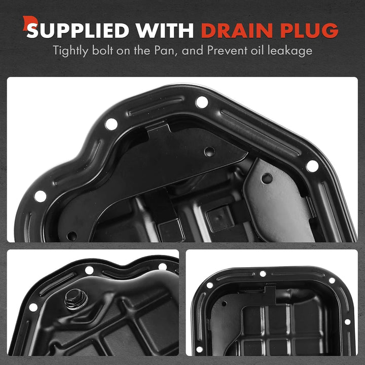 Lower Engine Oil Pan with Drain Plug – Pathfinder / QX60 2017–2020, 3.5L - Just Closeouts Canada Inc.