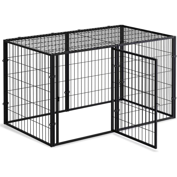 LURIVA Dog Crates for Large Dogs, 55" L x 31.5" H, Heavy Duty Large Dog Crate, XXL - Just Closeouts Canada Inc.