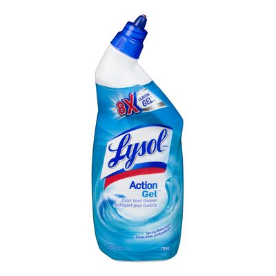 Lysol Toilet Bowl Cleaner, Spring Waterfall, 710ml - Just Closeouts Canada Inc.059631789259