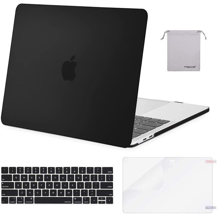 MacBook Pro 13-inch Hard Shell Case Kit with Accessory Bag, Black - Just Closeouts Canada Inc.