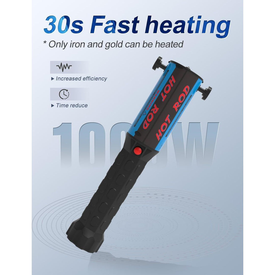 Magnetic Induction Heater Tool - 110V 1200W Without Flames Induction Heater Kit, Hand - held Bolt Remover, Hot Rod - Just Closeouts Canada Inc.