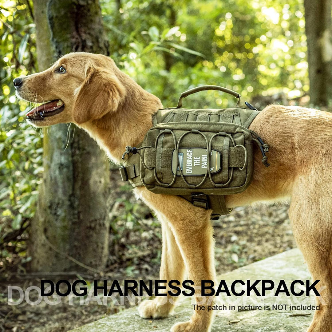 MAMMOTH Dog Backpack, Olive, Large - Just Closeouts Canada Inc.