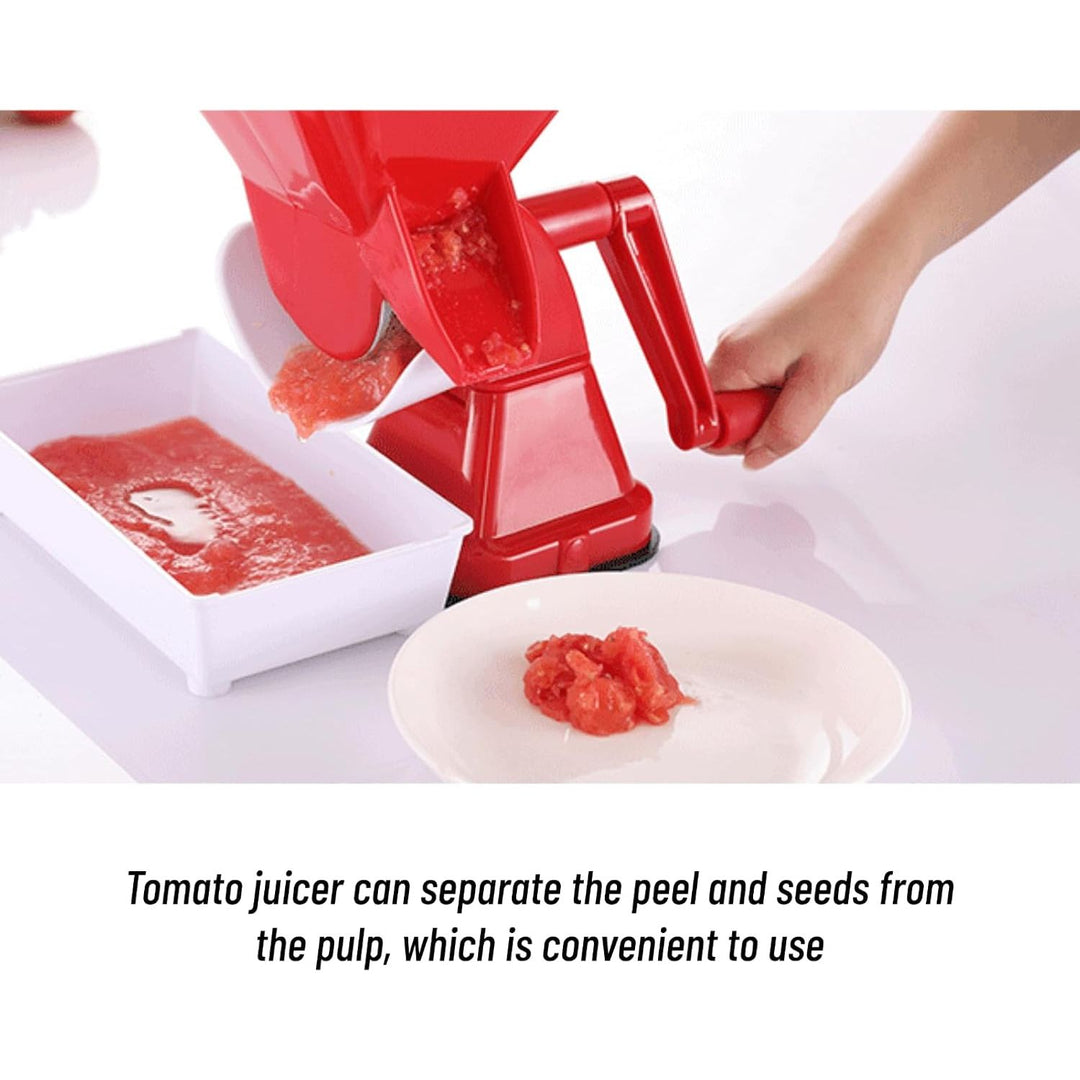 Manual Tomato Press and Sauce Strainer with Stainless Filter - Just Closeouts Canada Inc.X004A1BQ8V