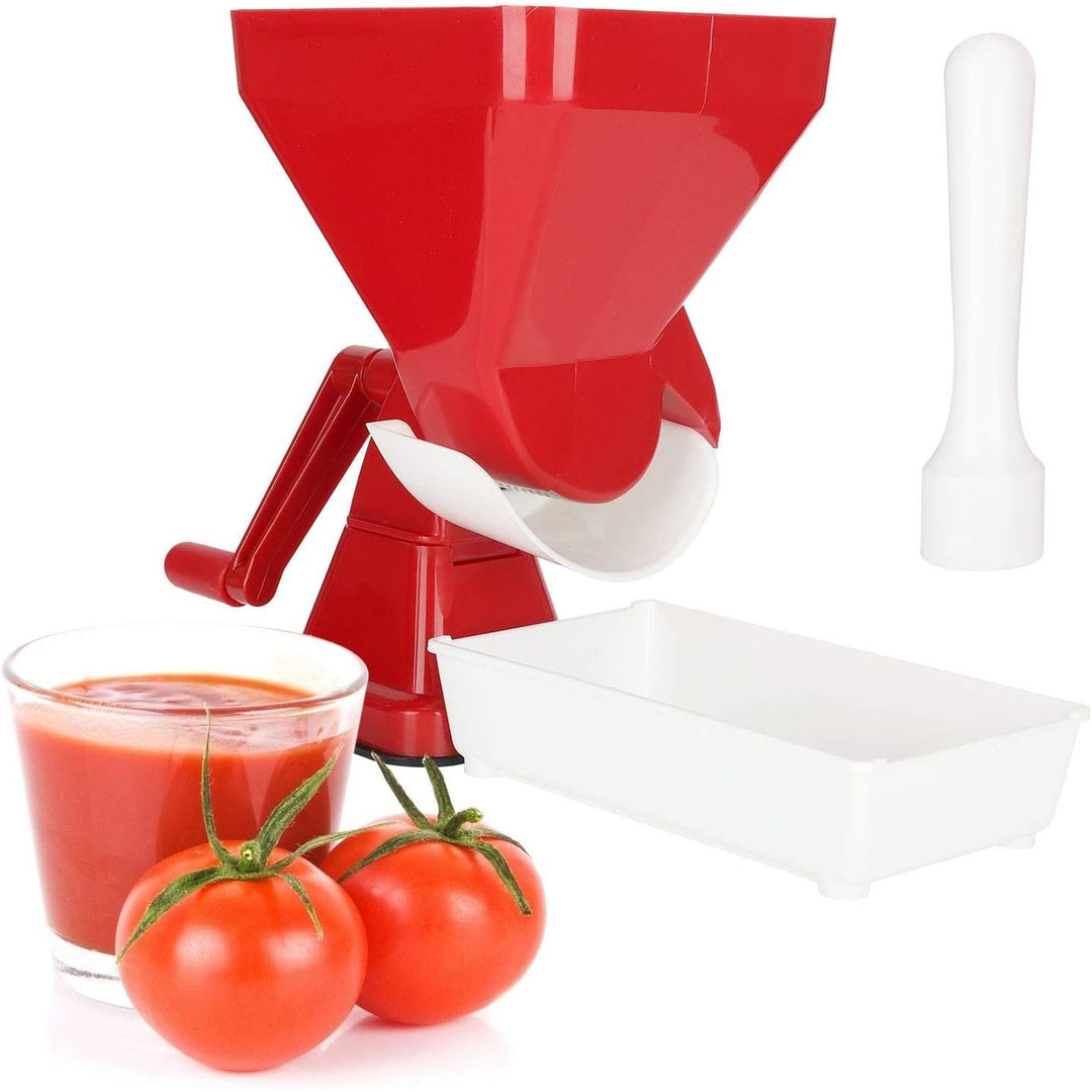 Manual Tomato Press and Sauce Strainer with Stainless Filter - Just Closeouts Canada Inc.X004A1BQ8V