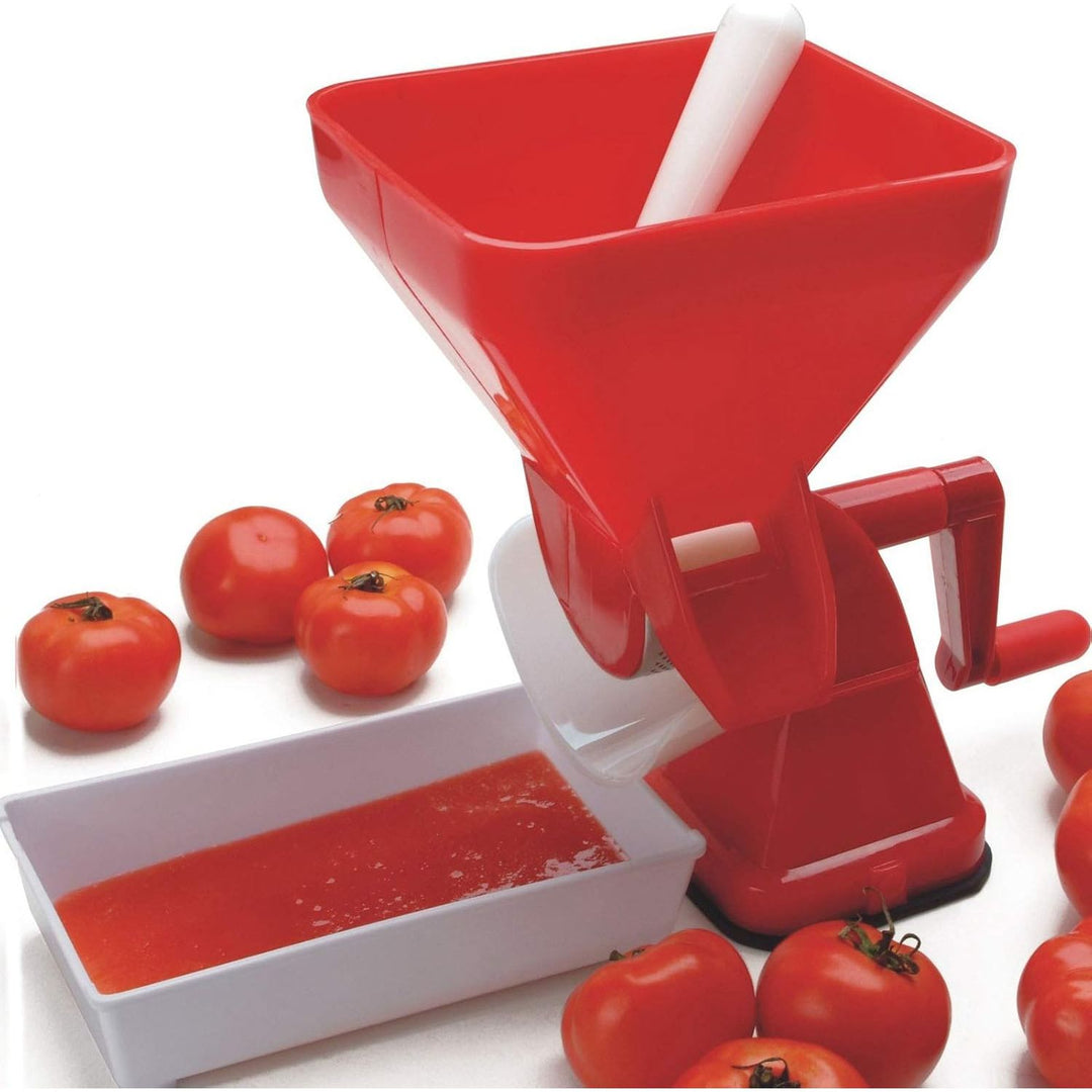 Manual Tomato Press and Sauce Strainer with Stainless Filter - Just Closeouts Canada Inc.X004A1BQ8V