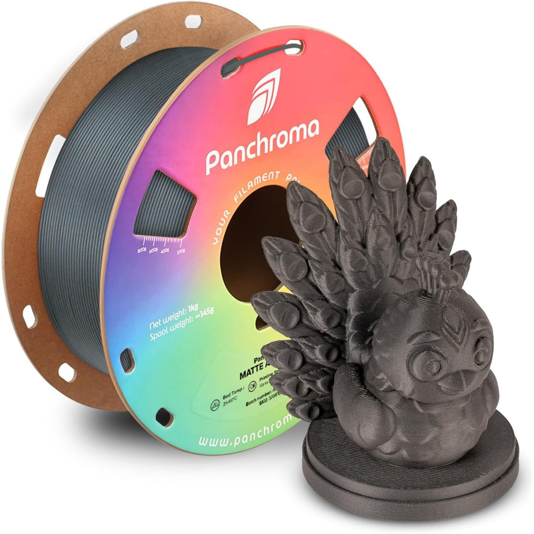 Matte PLA Filament, Ash Grey 1.75mm 1kg 3D Printing Filament, Formerly Polyterra Matte, Fit Most FDM 3D Printers, 1kg Spool (2.2lbs) - Just Closeouts Canada Inc.PA04033