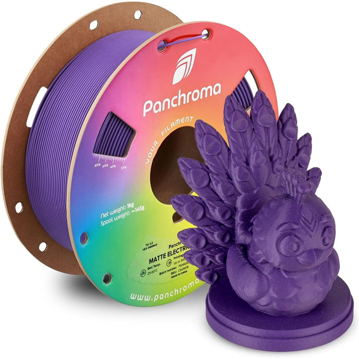 Matte PLA Filament, Electric Indigo 1.75mm 1kg 3D Printing Filament, Formerly Polyterra 3D Printer Filament, Fits Most FDM 3D Printers, 1kg Spool (2.2lbs) - Just Closeouts Canada Inc.PA04039