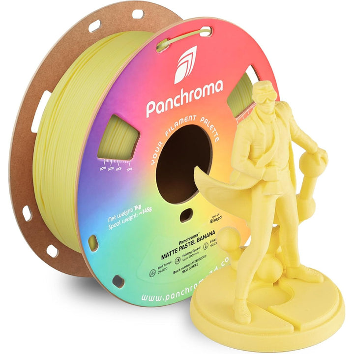 Matte PLA Filament, Pastel Banana 1.75mm 1kg 3D Printing Filament, Formerly Polyterra Matte, Fit Most FDM 3D Printers, 1kg Spool (2.2lbs) - Just Closeouts Canada Inc.PM70865