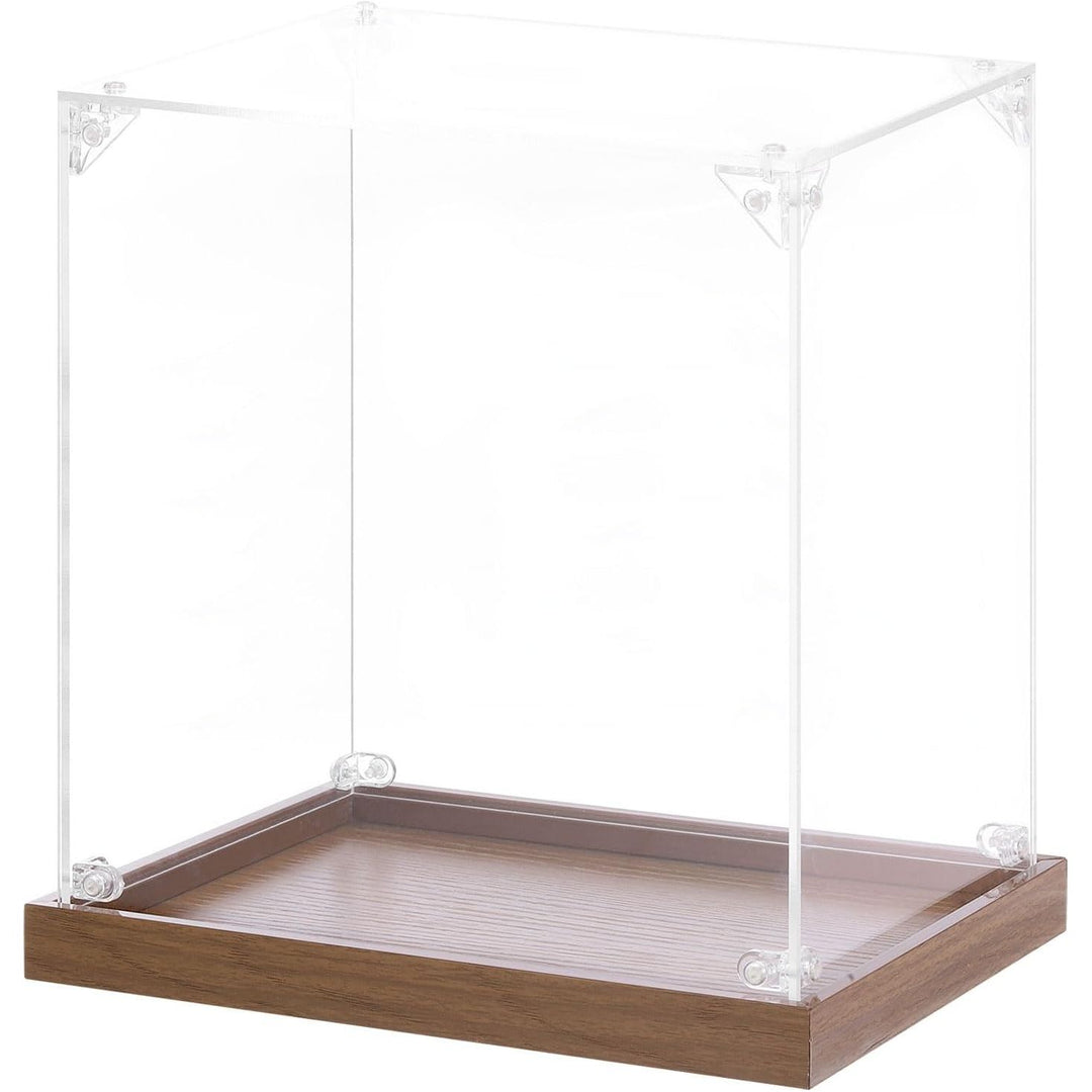 MECCANIXITY Acrylic Display Case, 8"x8"x8" Clear Display Box Assemble Dustproof Storage Organizer Showcase for Collectibles Action Figures - Just Closeouts Canada Inc.