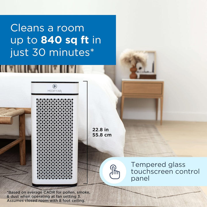 Medify MA - 40 Air Purifier with True HEPA H13 Filter | 1793 sq ft Coverage in 1hr - Just Closeouts Canada Inc.860000833608