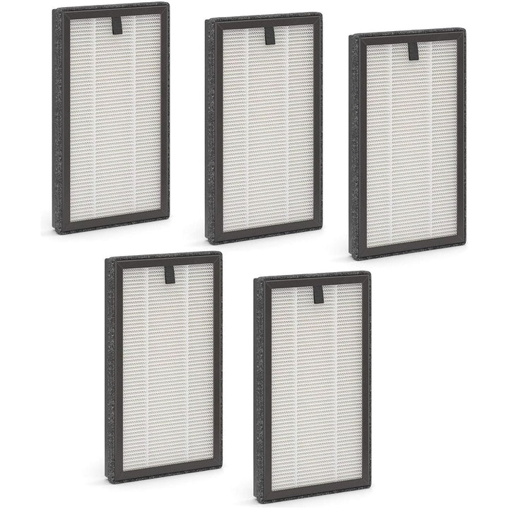 Medify MA - CAR Replacement Filter | H13 True HEPA 99.9% Particle Removal | 3 in 1 Pre - Filter, H13 HEPA Filter and Activated Carbon | 5 - Pack - Just Closeouts Canada Inc.