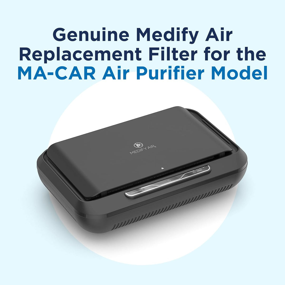 Medify MA - CAR Replacement Filter | H13 True HEPA 99.9% Particle Removal | 3 in 1 Pre - Filter, H13 HEPA Filter and Activated Carbon | 5 - Pack - Just Closeouts Canada Inc.