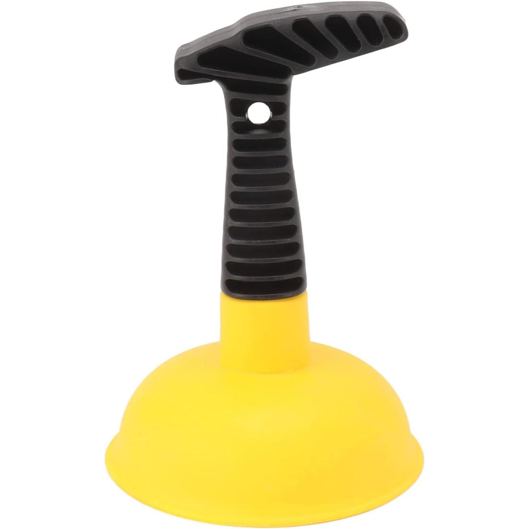 Mini Sink Drain Plunger with Yellow Silicone Cup - Just Closeouts Canada Inc.X003UOKZ8V