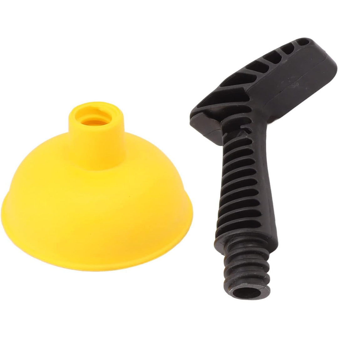 Mini Sink Drain Plunger with Yellow Silicone Cup - Just Closeouts Canada Inc.X003UOKZ8V