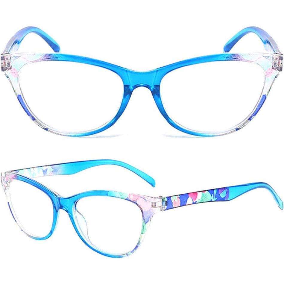 Mixed Floral Reading Glasses, 3-Pack, +4.0 - Just Closeouts Canada Inc.X002S2Z5W7