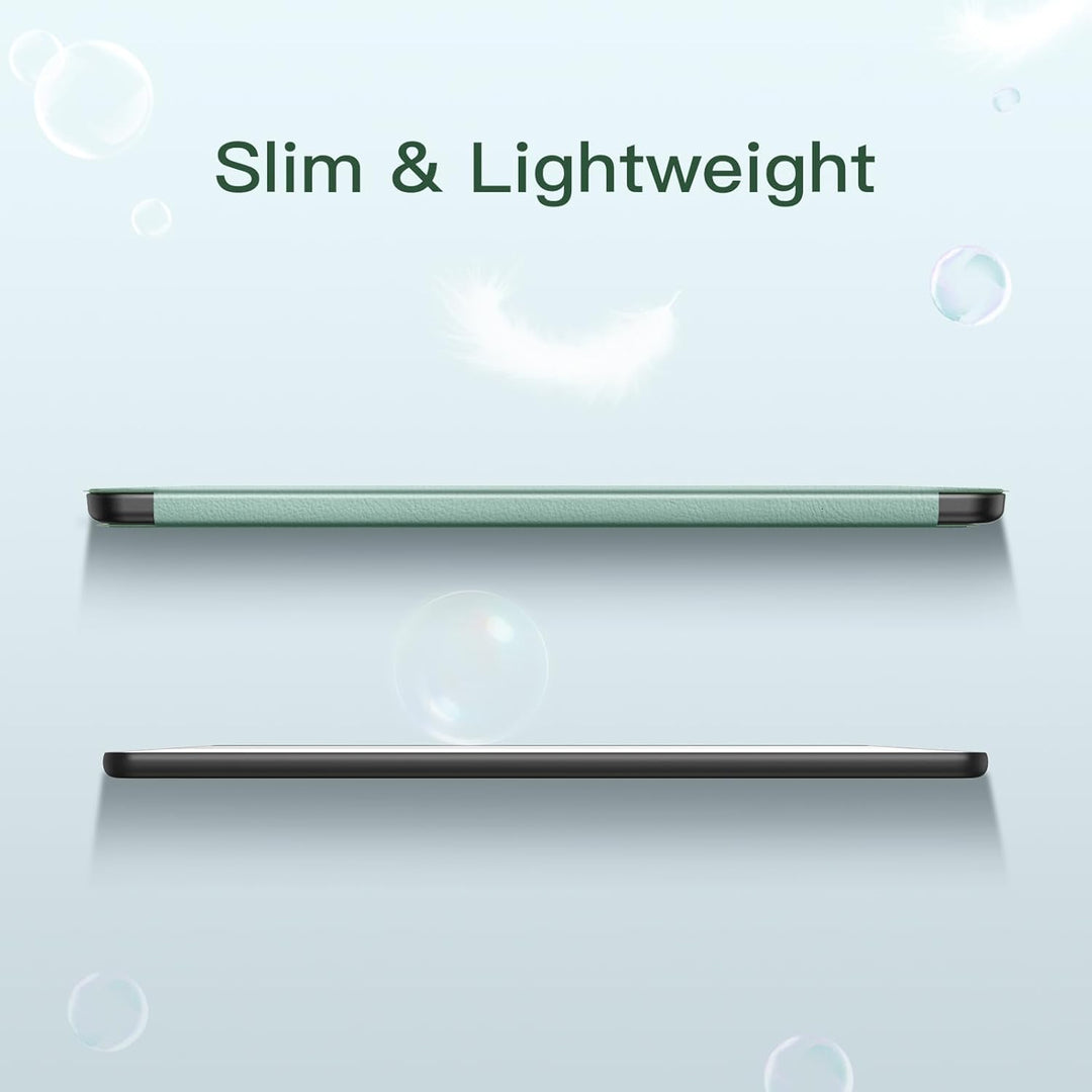 MoKo Stand Case for Kindle Scribe (2024/2022 Released) - Premium Leather Trifold Stand Cover with Pen Holder, Auto Sleep/Wake for 10.2" Amazon Kindle Scribe 2024/2022, Agave Green - Just Closeouts Canada Inc.