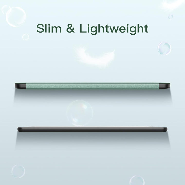 MoKo Stand Case for Kindle Scribe (2024/2022 Released) - Premium Leather Trifold Stand Cover with Pen Holder, Auto Sleep/Wake for 10.2" Amazon Kindle Scribe 2024/2022, Agave Green - Just Closeouts Canada Inc.