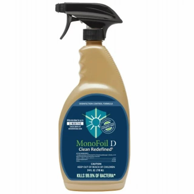 MonoFoil D Dual Action Disinfectant & Antimicrobial Spray, 710ml - Just Closeouts Canada Inc.856954000944