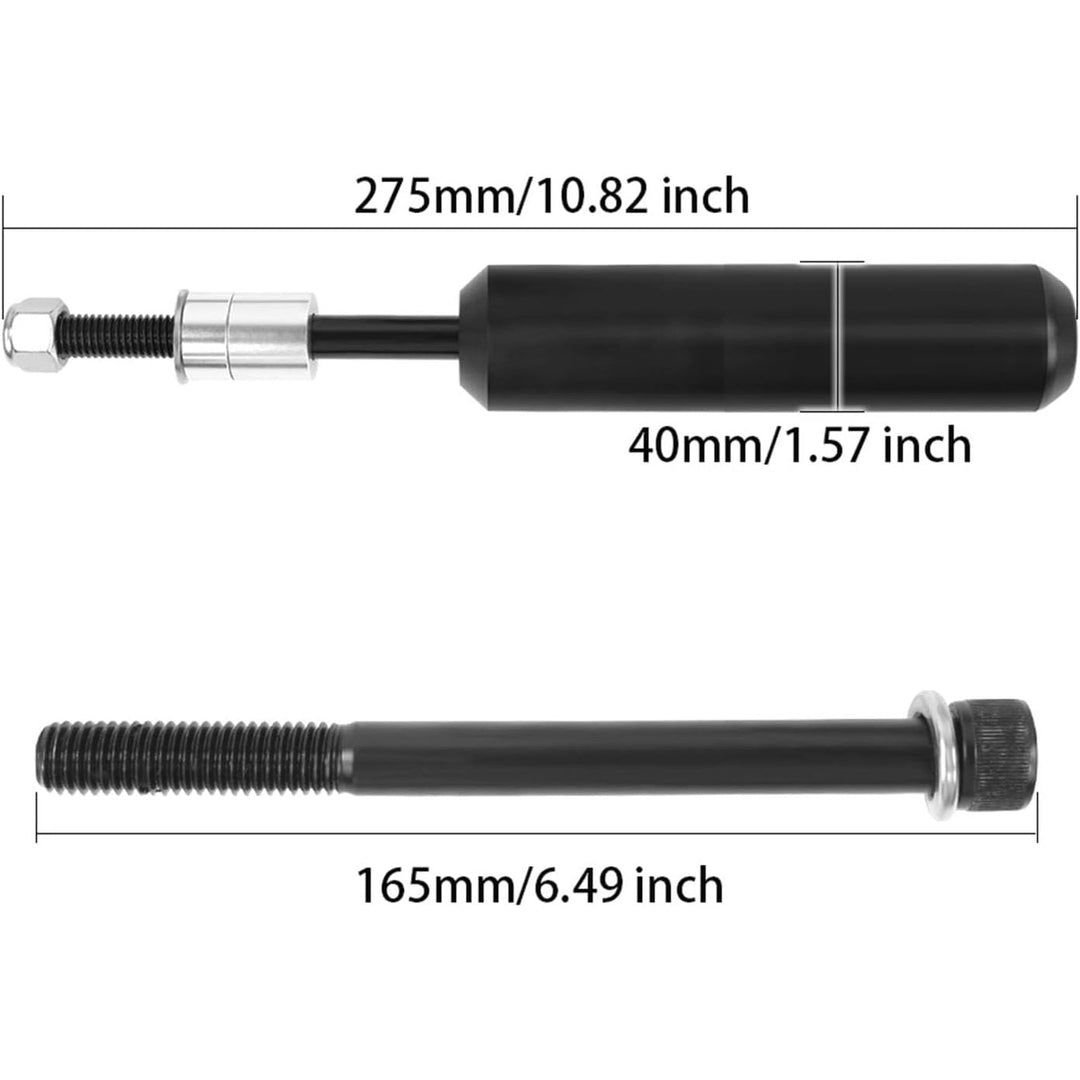 Motorcycle 4" Upper Shock Mount Frame Sliders Falling Crash Protector Guards Falling Side Protector No Cut Kits Fit for Dyna 1998 - 2005 (Style A) - Just Closeouts Canada Inc.