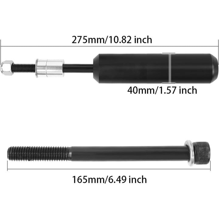 Motorcycle 4" Upper Shock Mount Frame Sliders Falling Crash Protector Guards Falling Side Protector No Cut Kits Fit for Dyna 1998 - 2005 (Style A) - Just Closeouts Canada Inc.