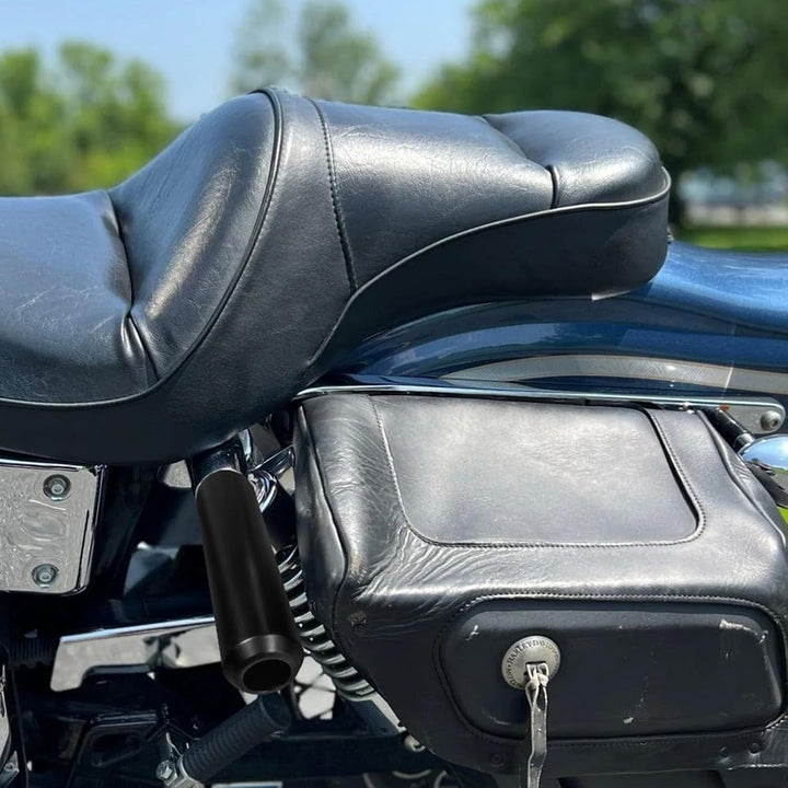 Motorcycle 4" Upper Shock Mount Frame Sliders Falling Crash Protector Guards Falling Side Protector No Cut Kits Fit for Dyna 1998 - 2005 (Style A) - Just Closeouts Canada Inc.