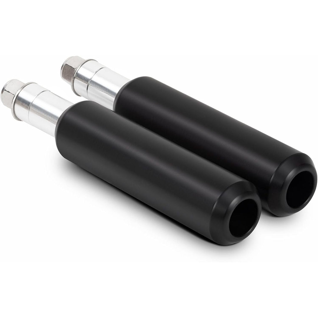 Motorcycle 4" Upper Shock Mount Frame Sliders Falling Crash Protector Guards Falling Side Protector No Cut Kits Fit for Dyna 1998 - 2005 (Style A) - Just Closeouts Canada Inc.