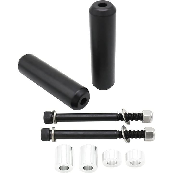 Motorcycle 6.5" Upper Shock Mount Frame Sliders Falling Crash Protector Guards Falling Side Protector No Cut Kits for Dyna 2006 - 2017 (Style A) - Just Closeouts Canada Inc.XOO42OFPXD