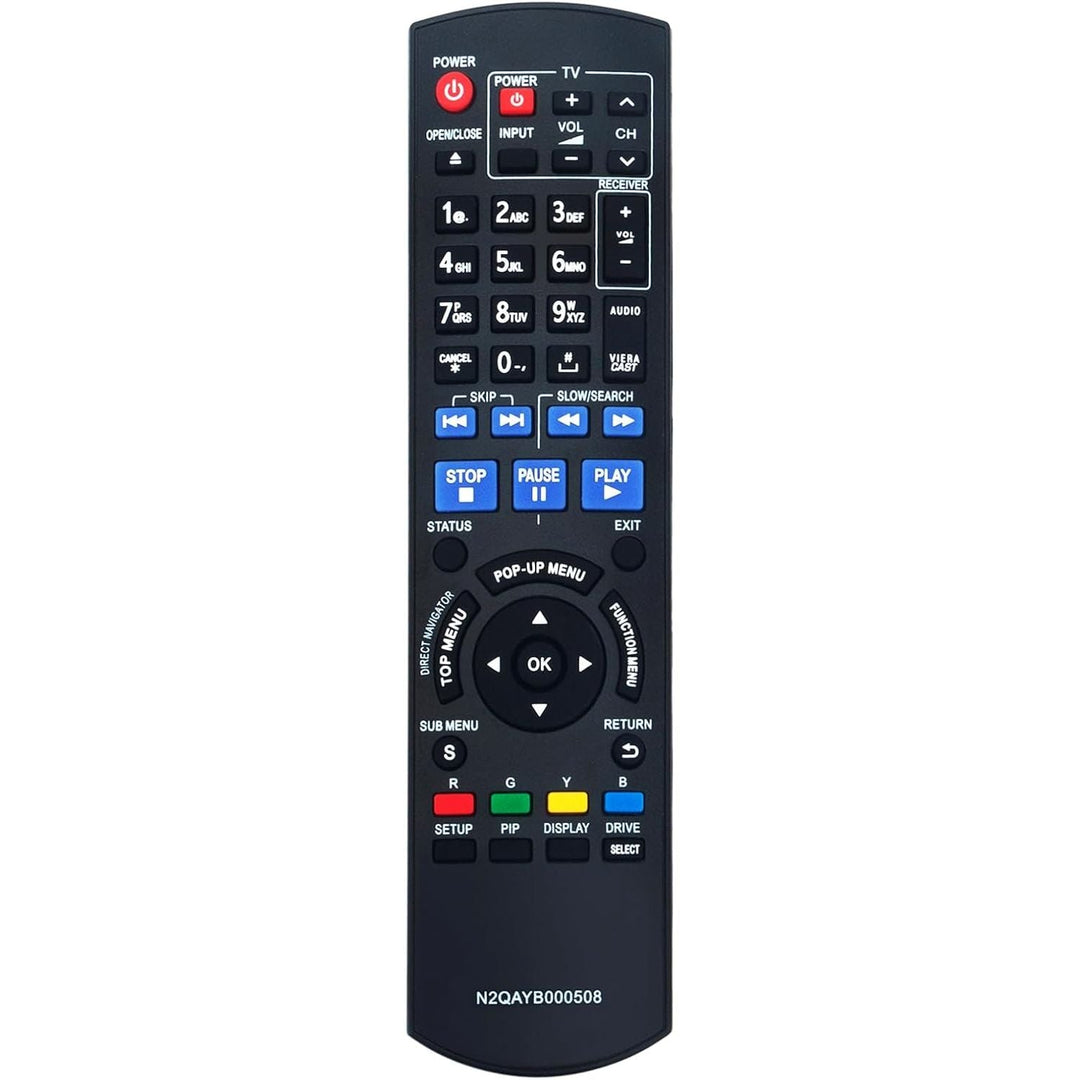N2QAYB000508 Replacement Remote for Panasonic Blu-ray Players - Just Closeouts Canada Inc.