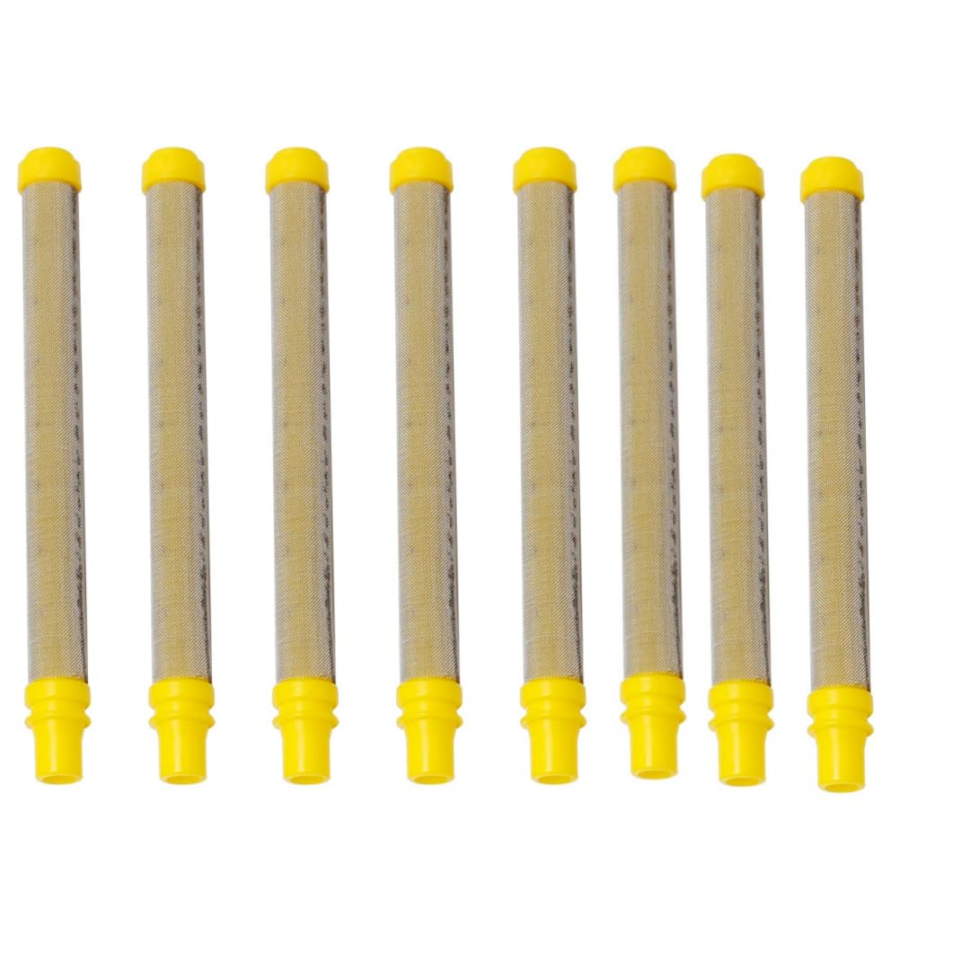 Narcilors 100 Mesh Yellow Spray Gun Filters – 8 Pack - Just Closeouts Canada Inc.X00440FO31