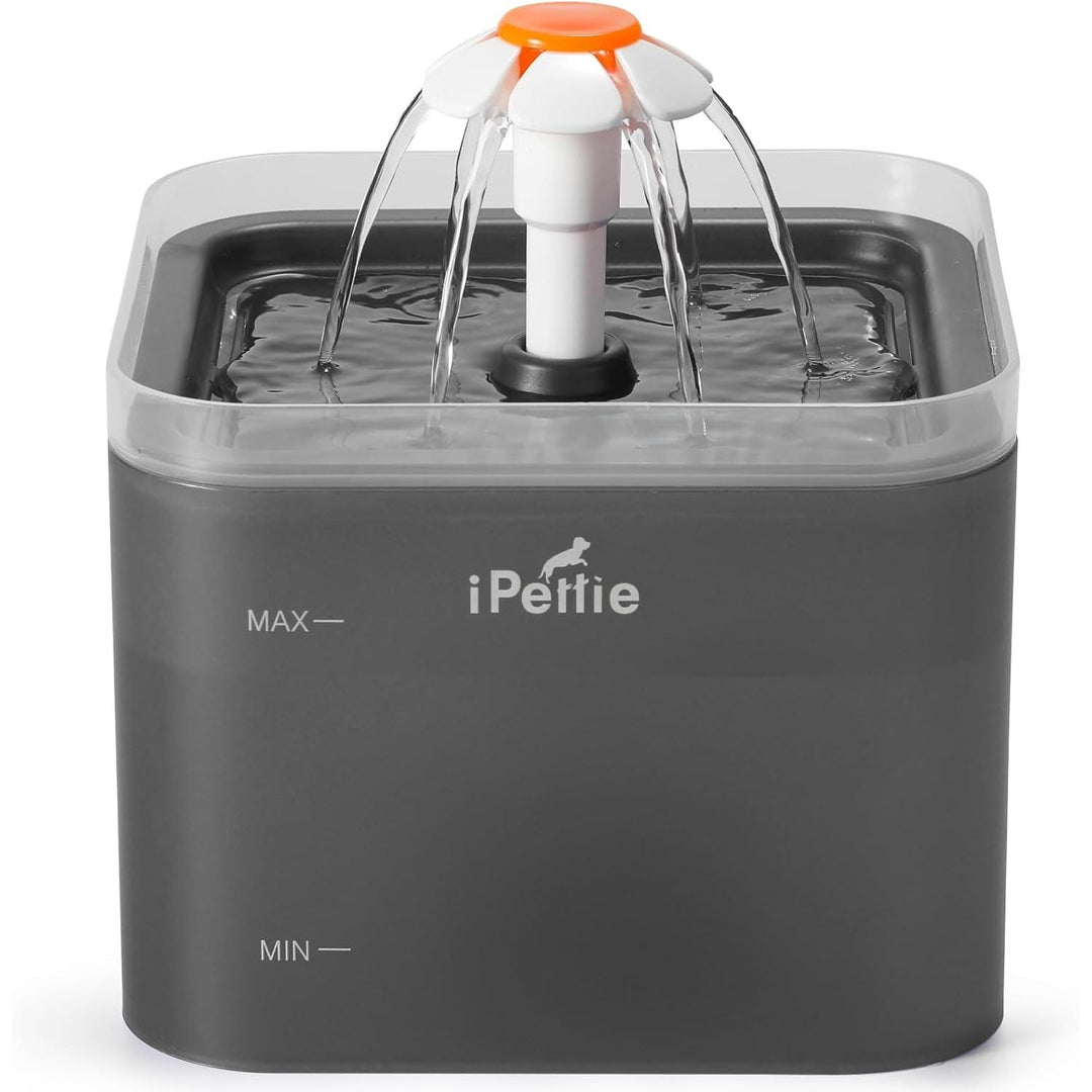 Neverland Cat Water Fountain with LED Light, 67oz/2.0L, Ultra Quiet Cat Drinking Fountain with Filter, Automatic Pet Water Fountain for Cats and Small Dogs (Gray, Medium) - Just Closeouts Canada Inc.