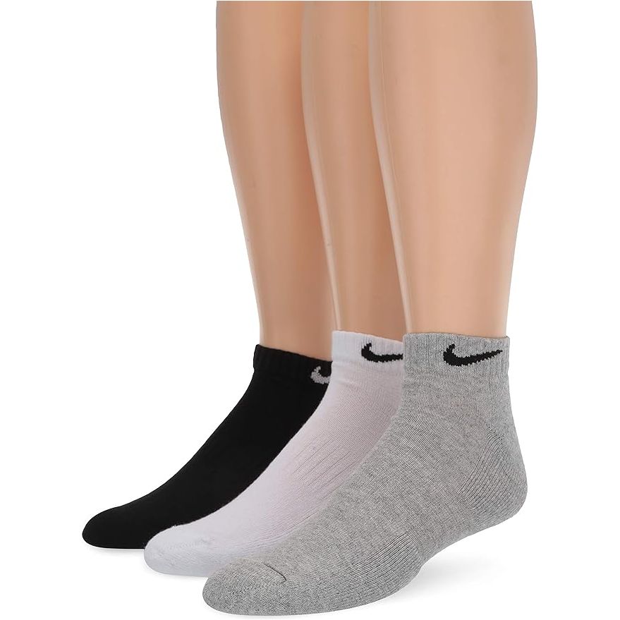 Nike Unisex Everyday Cushion Low - Tri Color, Medium, 3pk - Just Closeouts Canada Inc.888407236983