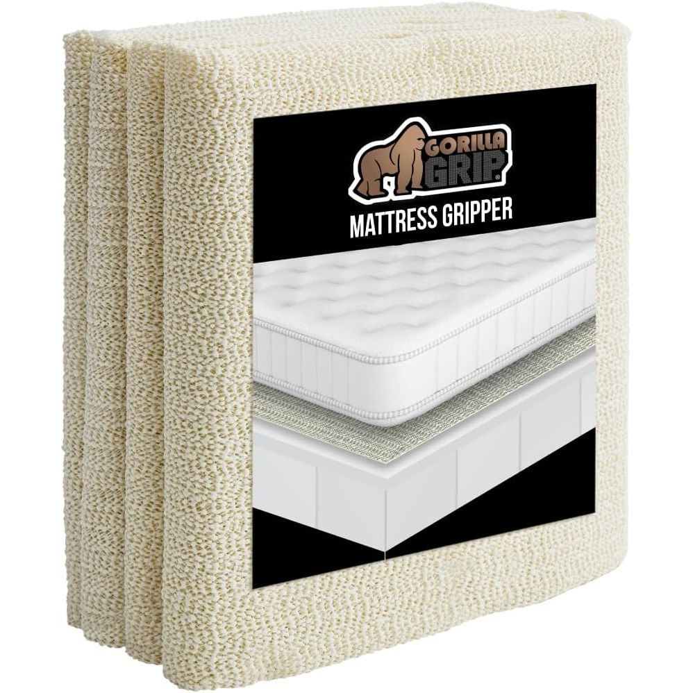 Original Slip Resistant Mattress Gripper Pad, Twin Size, Helps Stop Bed and Topper from Sliding, Stopper Works on Sofa, Couch, Mattresses, Easy to Trim, Strong Durable Grips Help Slipping - Just Closeouts Canada Inc.