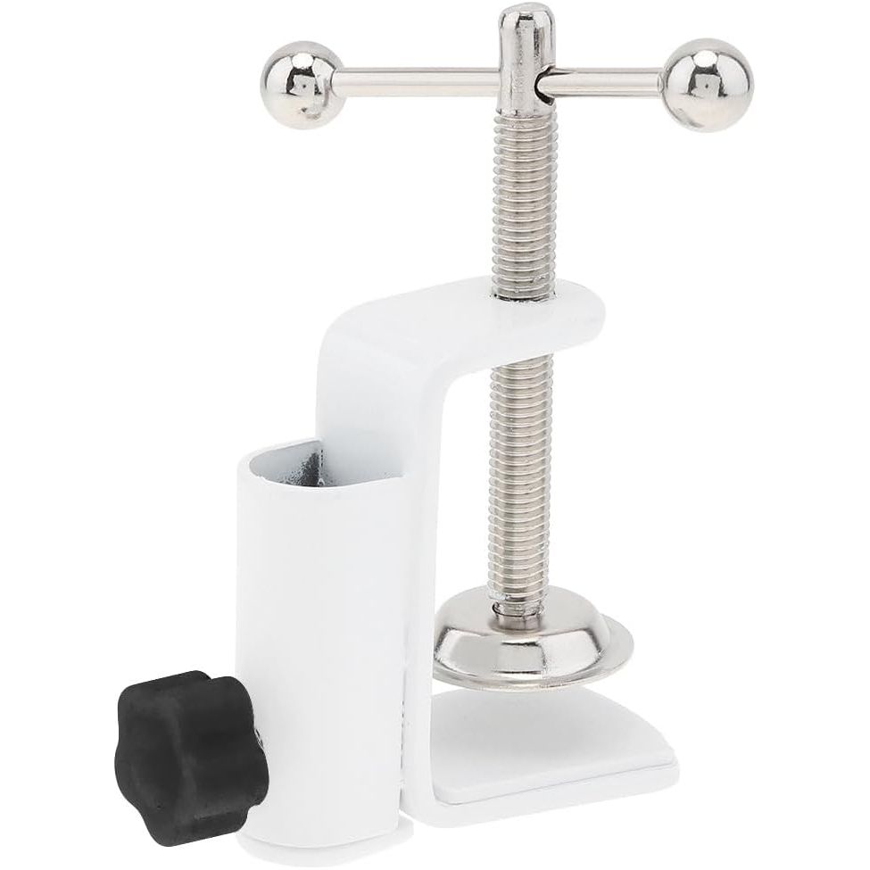 OriGlam Quick - Grip C Clamp, C - Clamp, Versatile Clamp, Desk Light Clamp Mount Holder Bracket For Desktop Mount Holder LCD Monitor Flash Desk (White) - Just Closeouts Canada Inc.