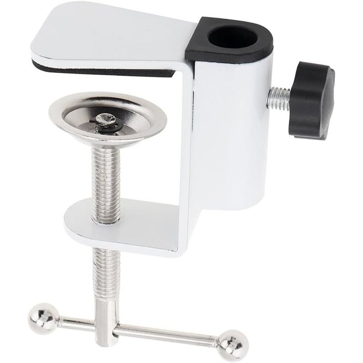 OriGlam Quick - Grip C Clamp, C - Clamp, Versatile Clamp, Desk Light Clamp Mount Holder Bracket For Desktop Mount Holder LCD Monitor Flash Desk (White) - Just Closeouts Canada Inc.