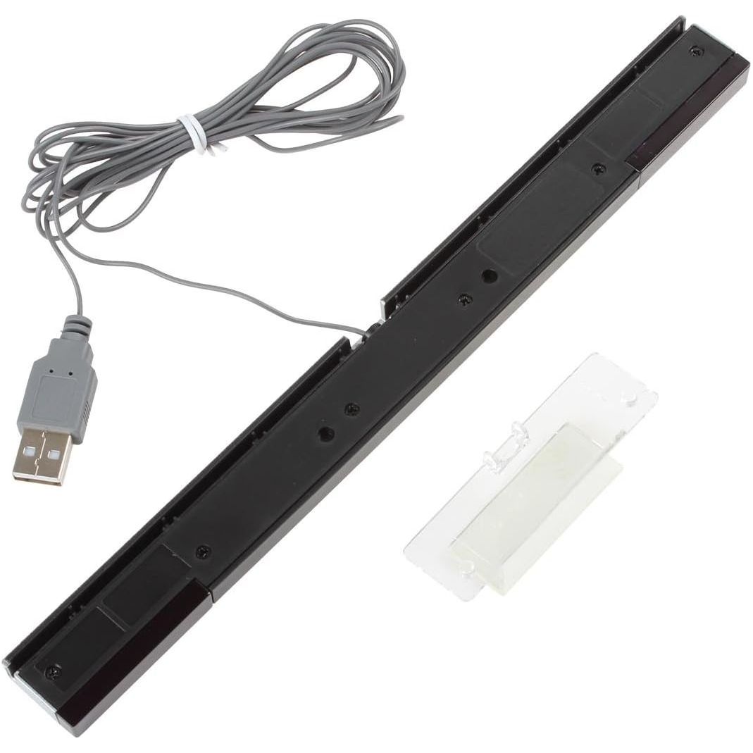OriGlam USB Wired Wii Sensor Bar, Replacement Infrared IR Ray Motion Sensor Bar for Nintendo Wii and Wii U Consoles - Just Closeouts Canada Inc.