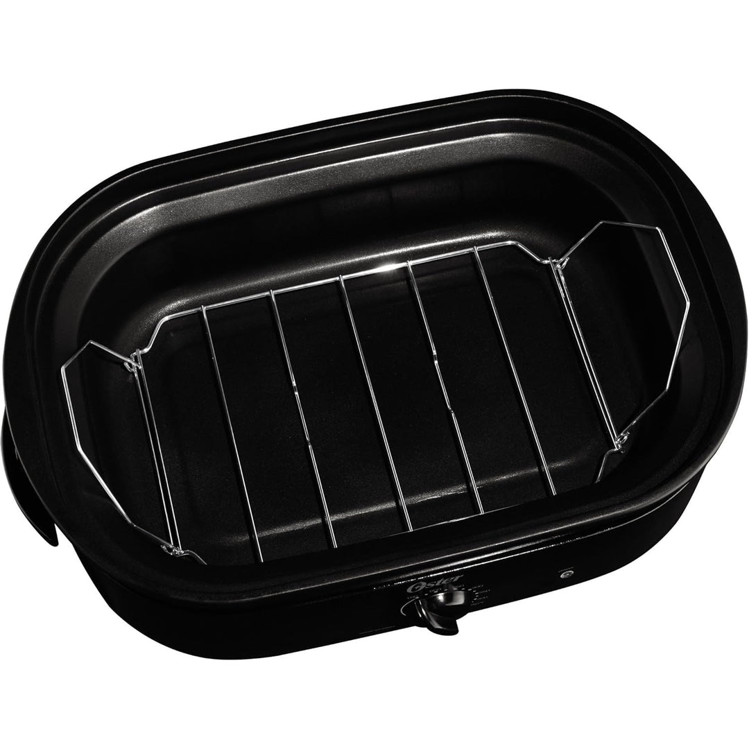 Oster CKSTRS18 - BSB - W 18 - Quart Roaster Oven with Self - Basting Lid, Black - Just Closeouts Canada Inc.
