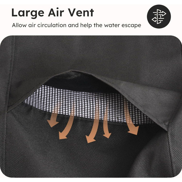 Outdoor Cart Cover 52 inch for Keter Unity XL Outdoor Rolling Table Cart, Heavy Waterproof for BBQ Grill Dining Kitchen Cart Protective, Outdoor Storage Box Cover, Patio Food Prep Station - Just Closeouts Canada Inc.