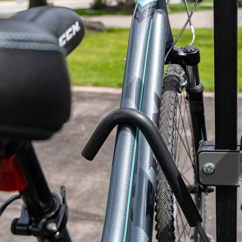 DK2 Hitch Mounted Bike Carrier for up to 2 Bicycles - Steel - 40-in x 10.5-in x 5.5-in -BCR590