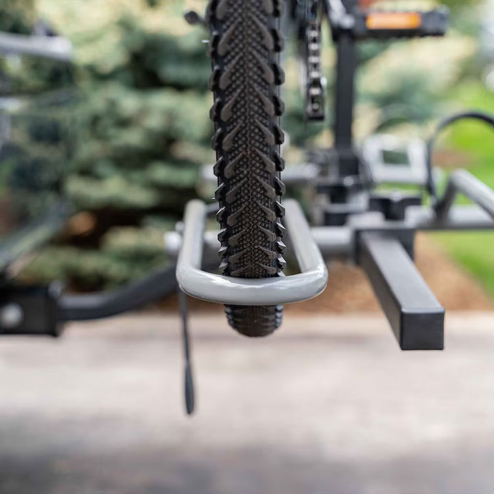 DK2 Hitch Mounted Bike Carrier for up to 2 Bicycles - Steel - 40-in x 10.5-in x 5.5-in -BCR590