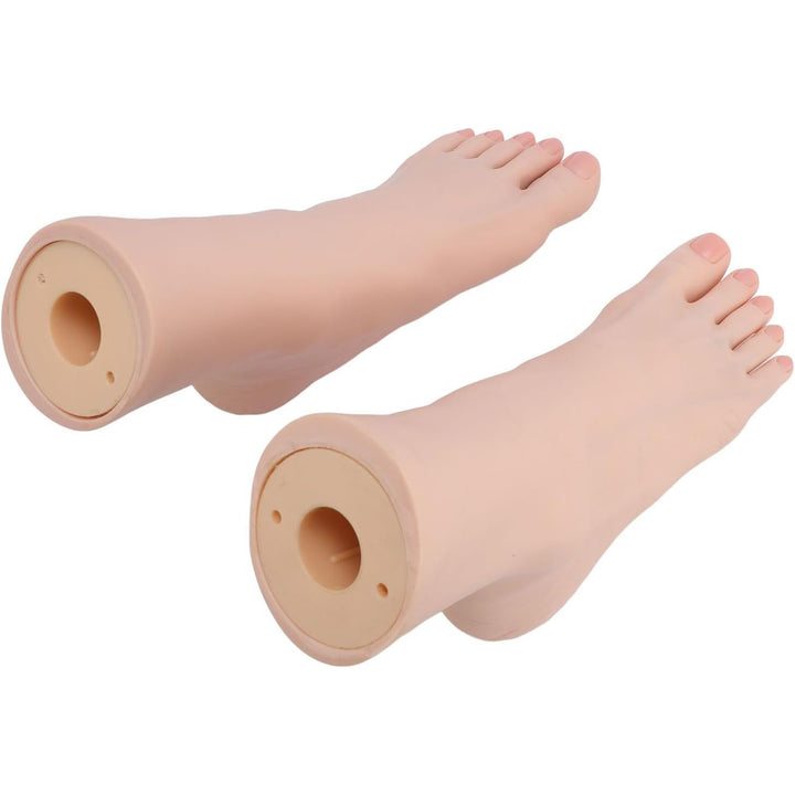 Pair of Silicone Practice Foot Models for Nail Art - Just Closeouts Canada Inc.X004PSFZI1