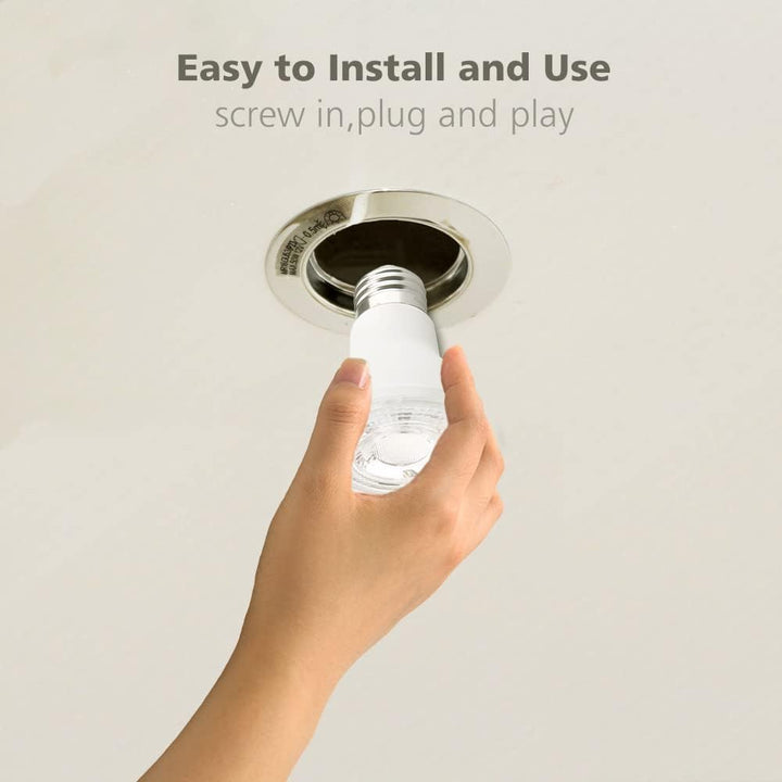 PAR20 LED Flood Light Dimmable 5000K Daylight White 7W E26 Spot (50W Halogen Equivalent) 600LM 40 Degree Indoor Recessed Track Lighting Bulbs 6 - Pack - Just Closeouts Canada Inc.X002H2PWMV