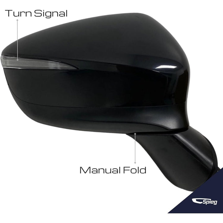 Passenger Side Mirror Replacement for Mazda CX - 5 2015 - 2016 Power Heated Led Turn Signal PTM 6PIN (Right) - Just Closeouts Canada Inc.