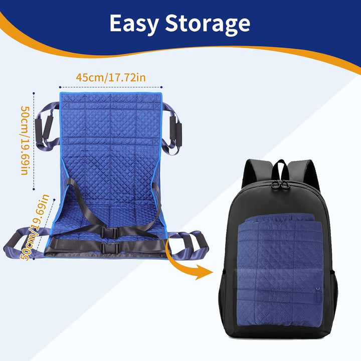 Patient Lift Transfer Chair, Stair Lifts for Seniors, Emergency Evacuation Chair Pad, Stair Assist Slide Board Transferring for Disabled - Just Closeouts Canada Inc.X004DO3D9P