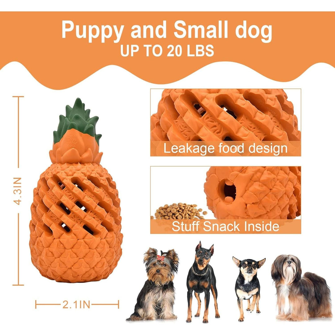 PETOPIA Small Dog Toys, Pineapple Dog Chew Toys, Dog Toys for Small Dogs, Dog Toys for Aggressive Chewers, Interactive Dog Toys - Just Closeouts Canada Inc.