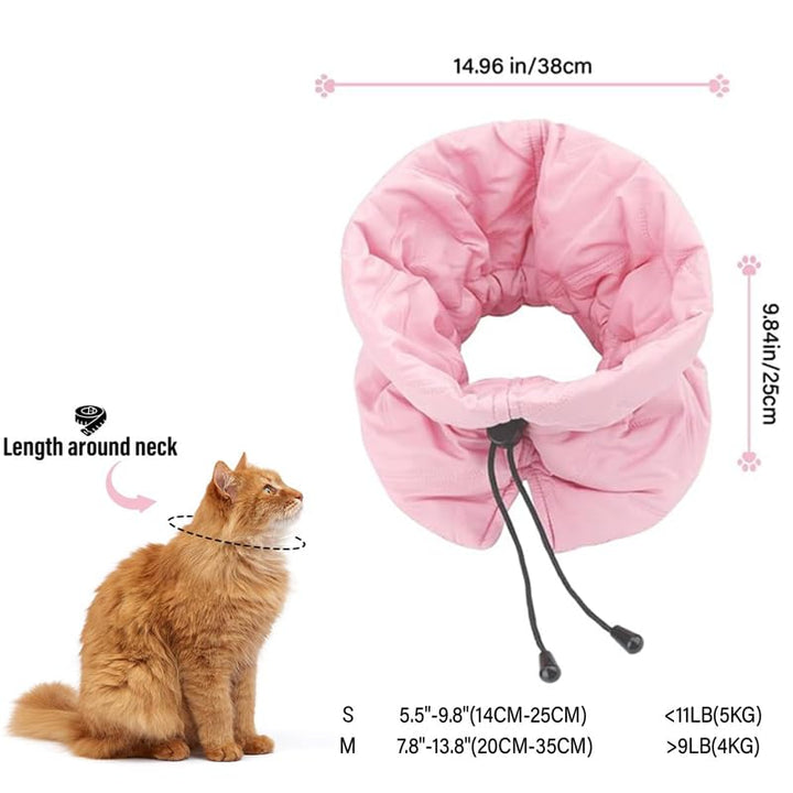 Pink Soft Cat Recovery Collar, Medium - Just Closeouts Canada Inc.X004IZLNE1