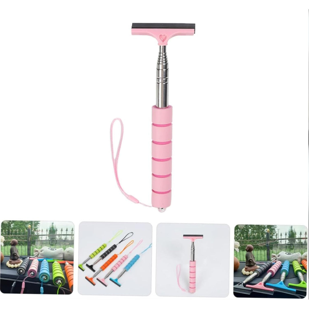 Pink Telescopic Car Mirror Squeegee, 22–98 cm - Just Closeouts Canada Inc.X00463HXO9