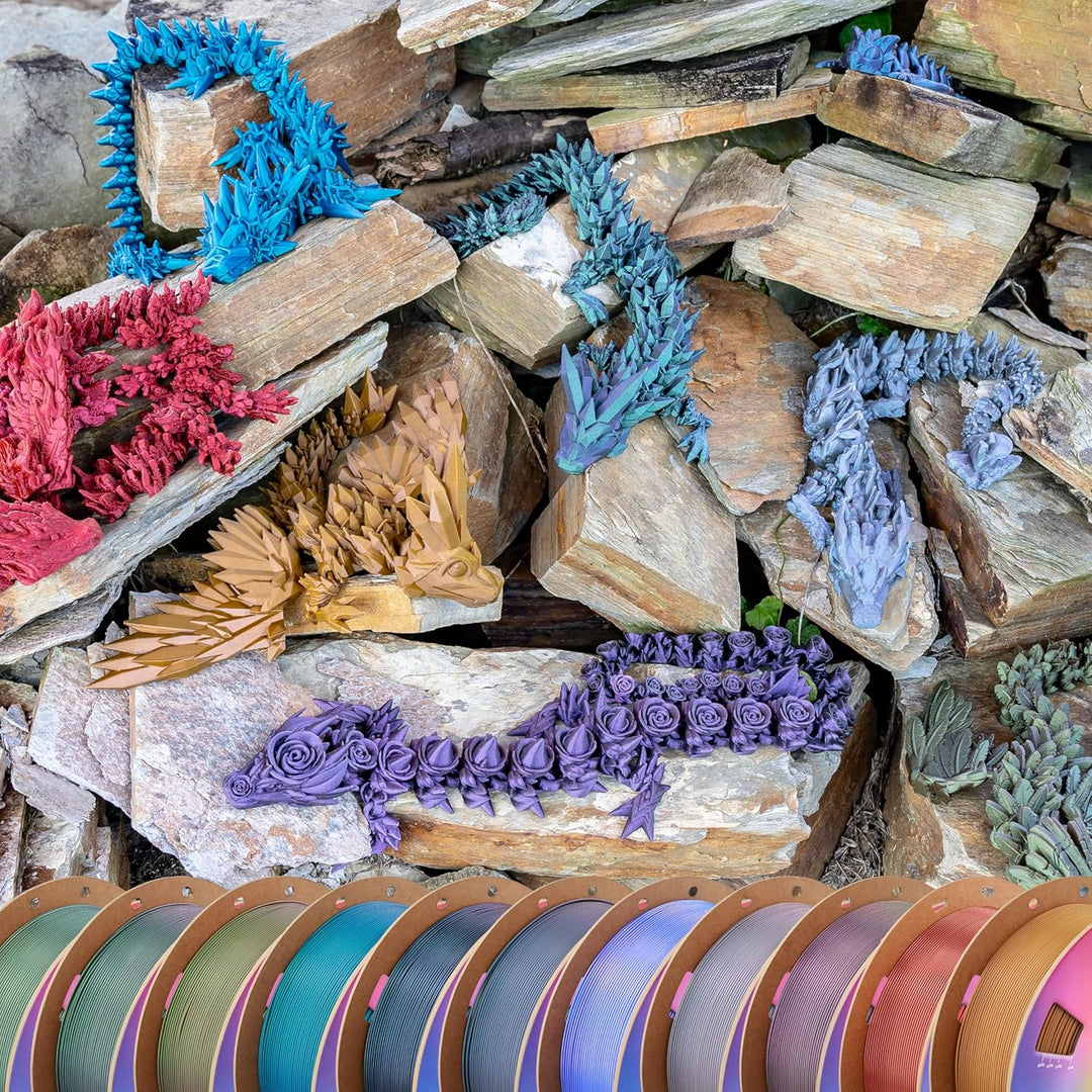 PLA Filament, Starlight Twilight 1.75mm 3D Printing Filament, 3D Printer PLA Filament, Fit Most FDM 3D Printers, 1kg Spool (2.2lbs) - Just Closeouts Canada Inc.PA02088