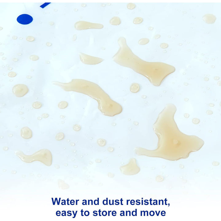 Plastic Mattress Bag for Moving Storage, 6 Mil Waterproof Zippered Mattress Cover, Mattress Protector for Moving Supplies - King Size - Just Closeouts Canada Inc.