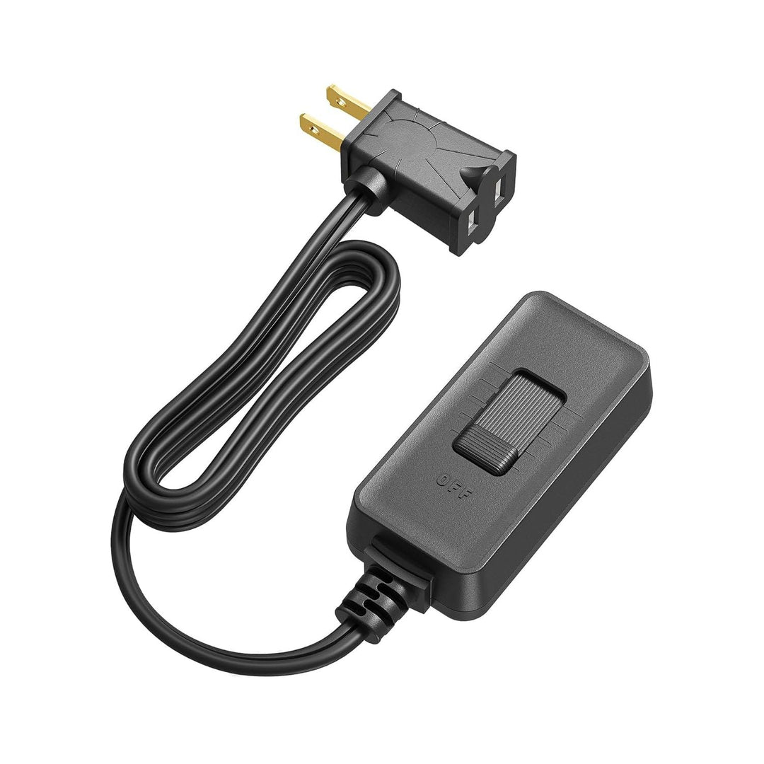 Plug in Dimmer Switch for Lamp, Table Lamp Dimmer for Dimmable LED/CFL Lights and Incandescent Bulbs, Full Range Slide Control, Extension Cord Dimmer, Black - Just Closeouts Canada Inc.X004446HPV